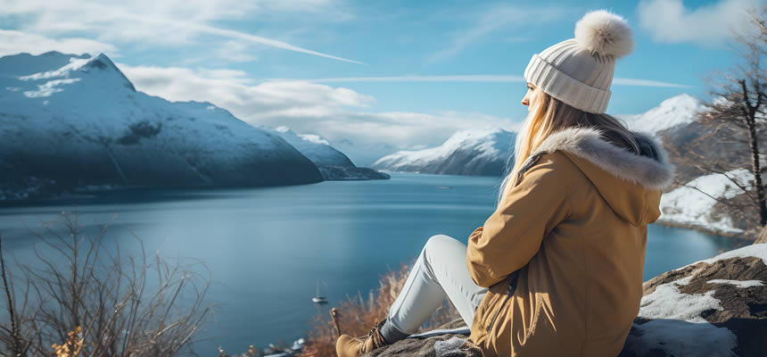 article photo Person standing at the edge of a serene mountain lake, gazing thoughtfully into the distance, reflecting on the multifaceted nature of happiness and life's balance by Dr. Sam Goldstein
