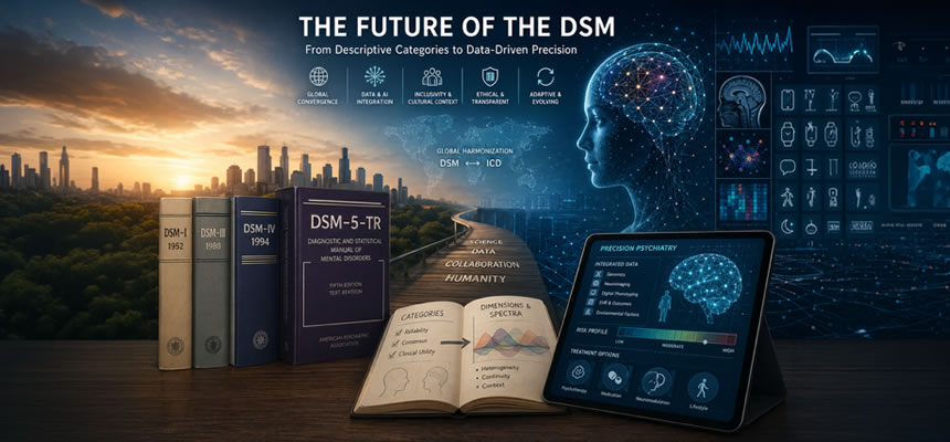 The Future of the DSM - Psychiatry's diagnostic framework transitioning to data-driven precision models by Dr. Sam Goldstein