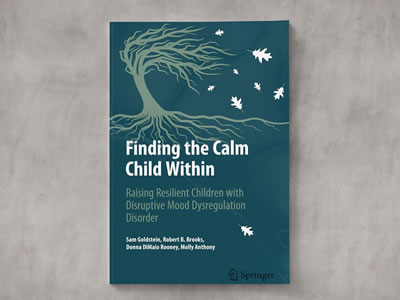 Book cover for disruptive mood dysregulation disorder (DMDD).