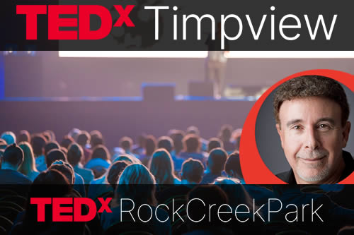 Dr Sam Goldstein and his TedX talk event e-poster