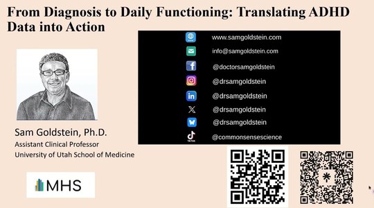 MHS Webinar Dr. Sam Goldstein